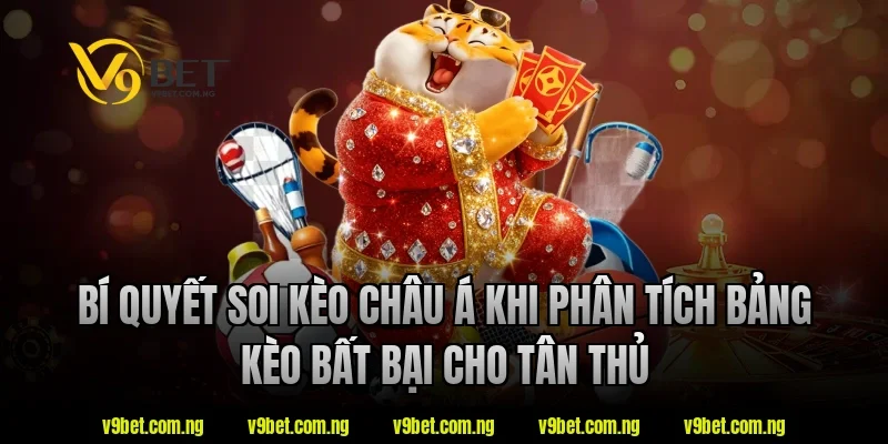 Bí quyết soi kèo châu á khi phân tích bảng kèo bất bại cho tân thủ V9bet