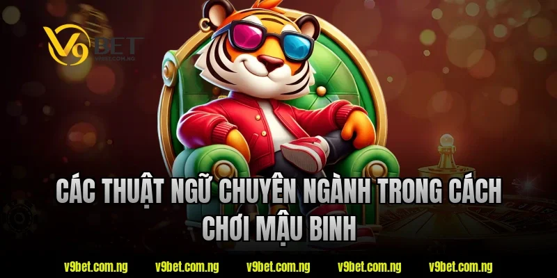 Các thuật ngữ chuyên ngành trong cách chơi mậu binh tại V9bet